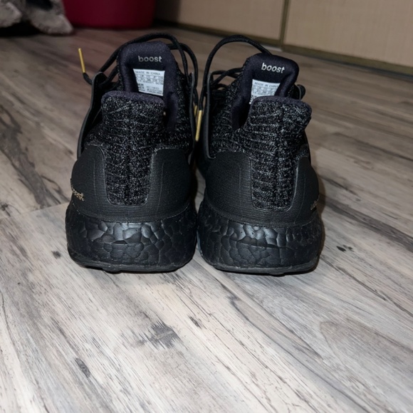 Adidas UltraBoost 4.0 ‘Triple Black Gold’ - US 5 WOMEN (US 4 MEN) - Picture 4 of 10